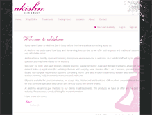 Tablet Screenshot of akishma.com